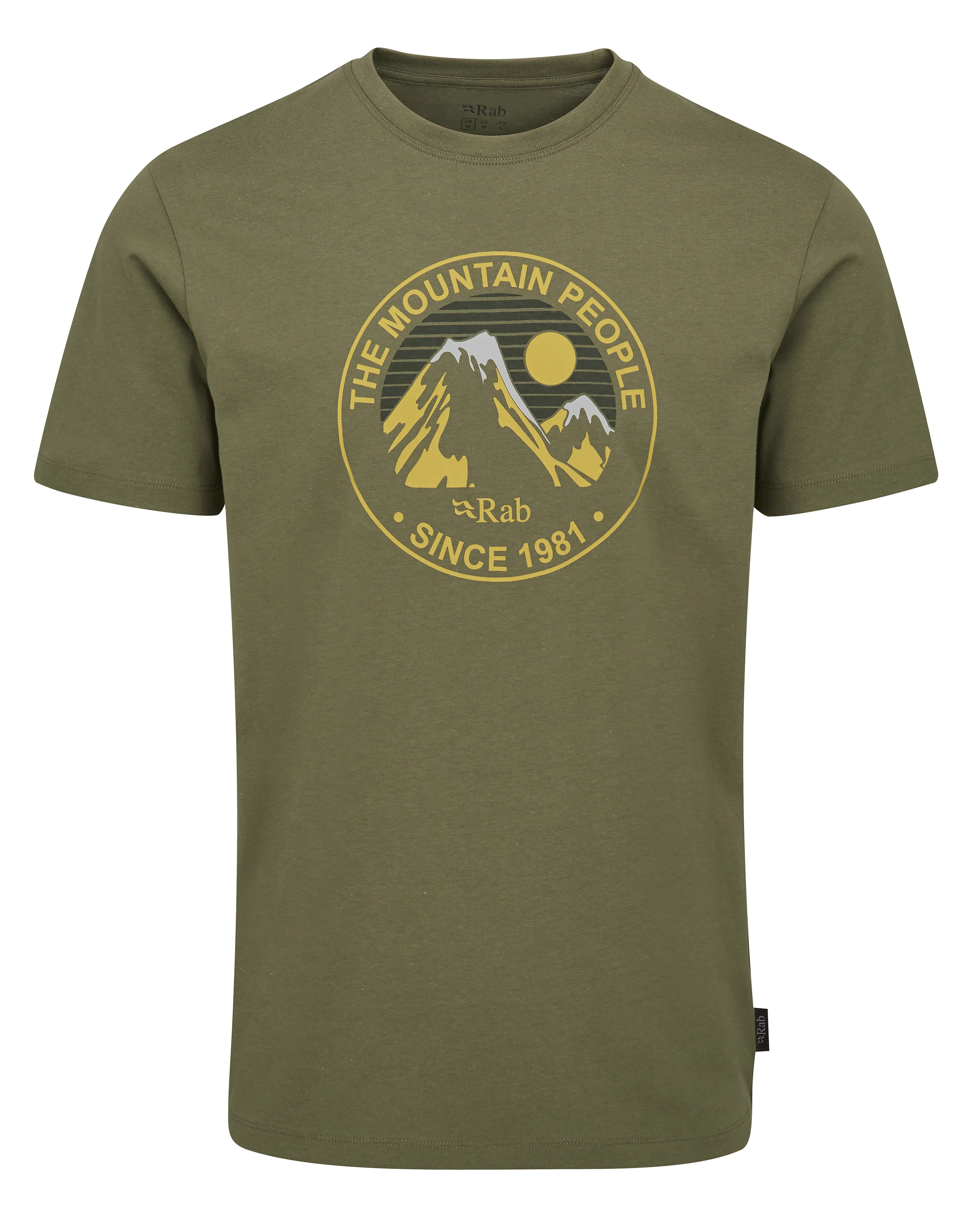 Stance Alpine Peak t-skjorte herre
