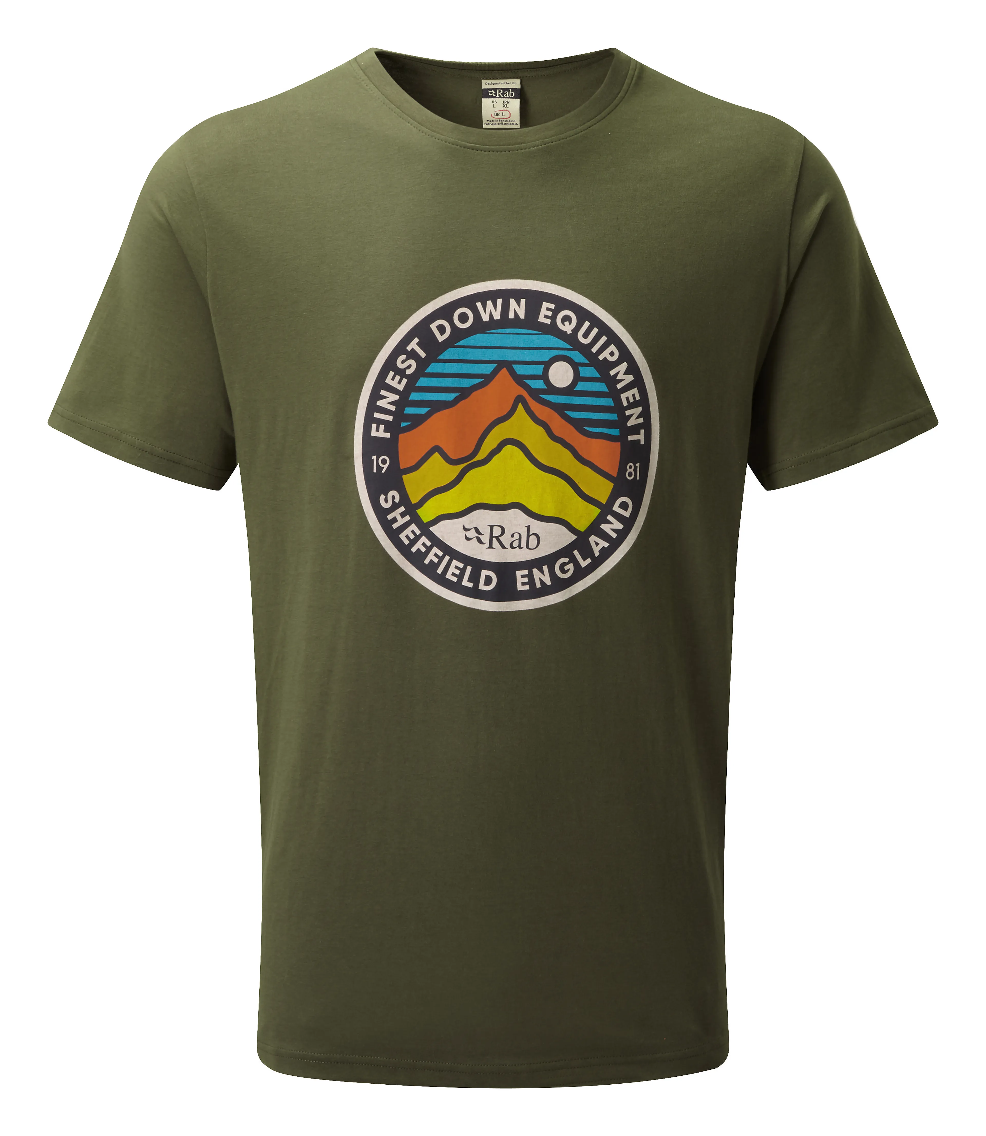 Stance 3 Peaks t-skjorte herre